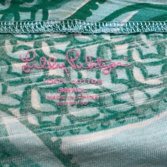 Lilly Pulitzer Lana Boat Neck Toucan Tango Blouse - Small - Picture 8 of 9